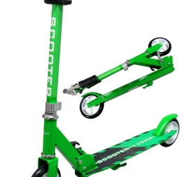 H6 Green Sulankstomas Didelis Motoroleris R-sport 145 Mm Ratais Iki 100 Kg
