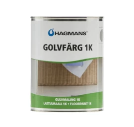 Hagmans Golvfärg 1K tonuojamieji dažai grindims ir sienoms - Pusiau blizgus - C - 9 L
