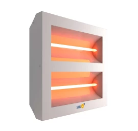 Halogeninis infraraudonųjų spindulių šildytuvas SBH 3000W - Balta (RAL 9016) / 30C modelis