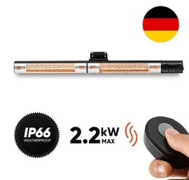 Halogeninis infraraudonųjų spindulių šildytuvas Trotec IR 2200