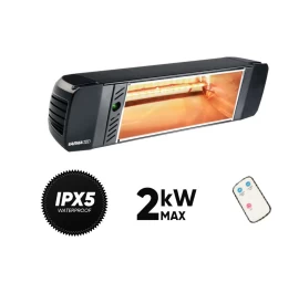 Halogeninis infraraudonųjų spindulių šildytuvas VARMA 304 su pulteliu