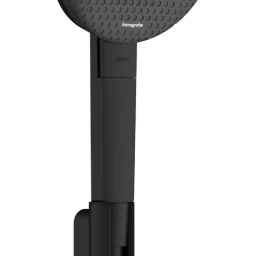 Hansgrohe dušo komplektas su laikikliu Raindance Alive Select S juodas matinis, 24611670