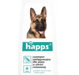Happs, šampūnas Mišraus Kailio šunims, 200 Ml.