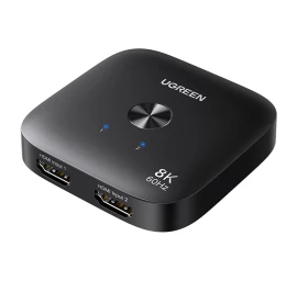 Hdmi 2-in-1 8k 60hz Ultra Hd Jungiklis - Juodas