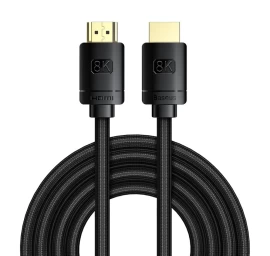 Hdmi 2.1 8k 60 Hz Earc Qms Dynamic Hdr Vrr Allm Kabelis 3 M Juodas