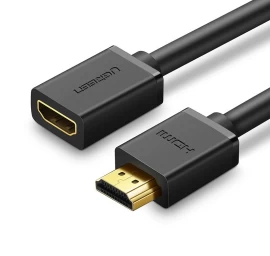 Hdmi 4k 10.2gbps 340mhz Kabelio Ilgintuvas 0,5 M Juodas
