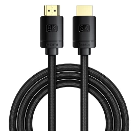Hdmi Didelės Raiškos Serijos 8k Vaizdo Kabelis 2 M - Juodas