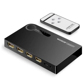 Hdmi Skirstytuvo Jungiklis - 3x Hdmi 3d 4k Juodas