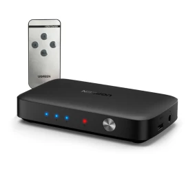 Hdmi Skirstytuvo Jungiklis - 3x Hdmi 4k 30hz Juodas