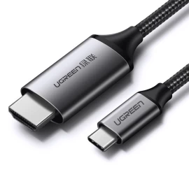 Hdmi - Usb-c 4k 60hz 1,5 M Juodai Pilkos Spalvos Adapterio Kabelis