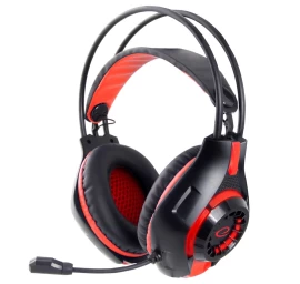 Headphones Esperanza EGH420R DEATHSTRIKE (black and red color)