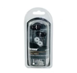 Headphones VAKOSS LT-437EX (inner-ear canal; NO; black color