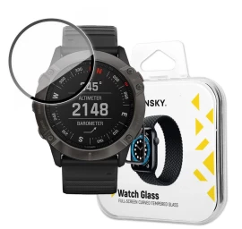 Hibridinis Apsauginis Stiklas garmin Fenix 6 Pro Juodas