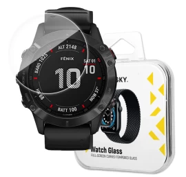 Hibridinis Apsauginis Stiklas, Skirtas garmin Fenix 6x Pro, Skaidrus