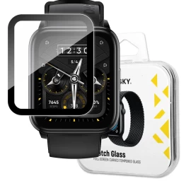 Hibridinis Apsauginis Stiklas, Skirtas realme Watch 2 Pro, Juodas
