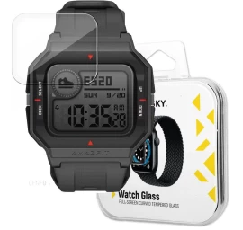 Hibridinis Apsauginis Stiklas, Skirtas xiaomi Amazfit Neo, Juodas