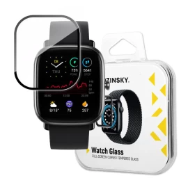 Hibridinis Apsauginis Stiklas xiaomi Amazfit Gts 2 Mini Juodos Spalvos