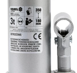 Hidraulinis domkratas 3 t, 180-350 mm TÜV/GS/CE (80022)