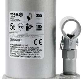 Hidraulinis domkratas 5 t, 185-355 mm TÜV/GS/CE (80032)