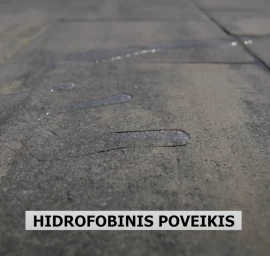 TRINKELIŲ IMPREGNANTAS EFEKT MOKRA KOSTKA