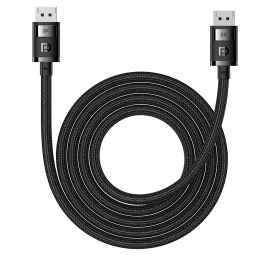 High Definition Series Displayport 8k 60hz 2 M Ilgio Juodas Kabelis
