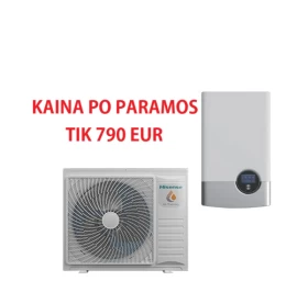 Hisense Hi Therma Split oras/vanduo šilumos siurblys 8,0/6,0kW