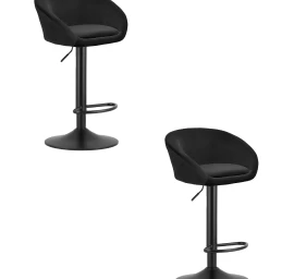 Hocker East - Juodas Aksomas / Juodas Pagrindas X 2