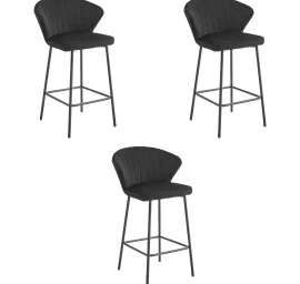 Hocker Gatta - Juodas Aksomas / Juodos Kojos X 3