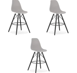 Hocker Lamal Pilka / Kojos Juodos X 3