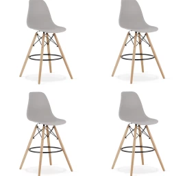 Hocker Lamal Pilka / Natūralios Kojos X 4