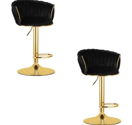 hocker Mig - Juodas / Auksinis Pagrindas X 2