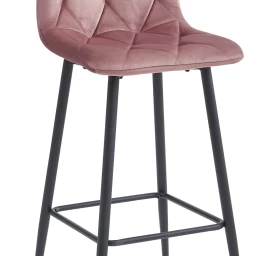 Hocker Nado - Tamsiai Rožinis Aksomas / Juodos Kojos X 1