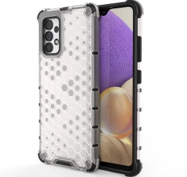 honeycomb Armor Korpusas Su Geliniu Rėmeliu, Skirtas samsung Galaxy A13 5g, Skaidrus