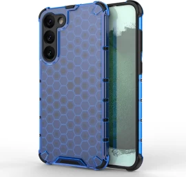 Honeycomb Dėklas Samsung Galaxy S23+ šarvuotas Hibridinis Dėklas Mėlynas