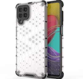 Honeycomb Dėklas Su Geliniu Rėmeliu Samsung Galaxy M53 5g Skaidrus