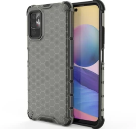 honeycomb Korpuso šarvuotas Dangtelis Su Gelio Rėmeliu Xiaomi Redmi Note 10 5g / Poco M3 Pro Juodas honeycomb Korpuso šarvuotas Dangtelis Su Gelio Rėmeliu Xiaomi Redmi Note 10 5g / Poco M3 Pro Juodas