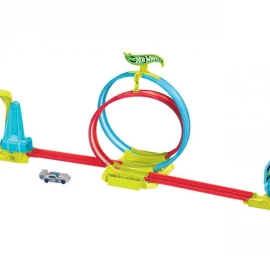 hot Wheels Hpc05 neon Speeders Bėgių Kelio Rinkinys - Neoninė šviečianti Kilpa