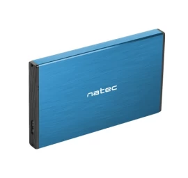 Housing NATEC Rhino Go NKZ-1280 (2.5 Inch; USB 3.0; Aluminum; blue color)