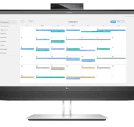 Hp 169l0aa (23,8&amp;quot; /ips /1920 X 1080 / Juodas / Sidabrinis) Monitorius