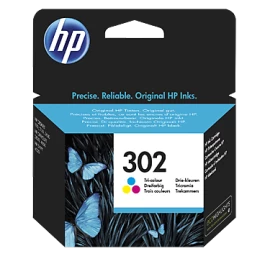 HP 302 Tri-color (F6U65AE) Rašalinė kasetė, CMY