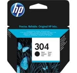 HP 304 (N9K06AE) Rašalinė kasetė, Juoda