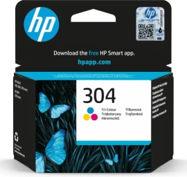 HP 304 Tri-color (N9K05AE) Rašalinė kasetė, CMY