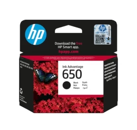 HP 650 (CZ101AE) Rašalinė kasetė, Juoda