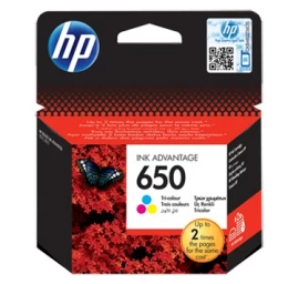 Hp 650 Trijų Spalvų Rašalas (cz102ae)