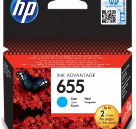Hp 655 Mėlynas Rašalas (cz110ae)