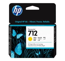 Hp 712 Geltonas Rašalas (3ed69a)