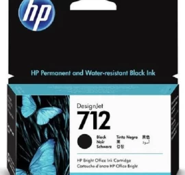 Hp 712 Juodos Spalvos Rašalas (3ed70a)