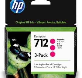 Hp 712 Purpurinės Spalvos Rašalas - Trijų Pakuočių (3ed78a)