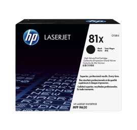 Hp 81x Laserjet Xl Juodos Spalvos Kasetė Cf281x