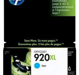Hp 920 Xl žydros Spalvos Rašalas (cd972ae)